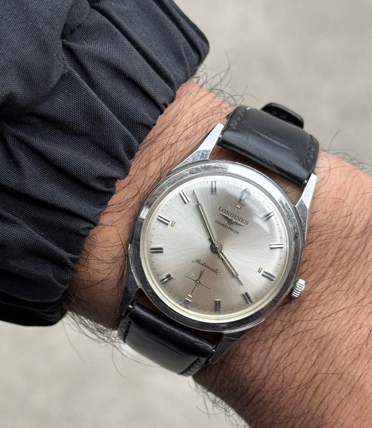 [WTS] Longines Grand Prize Automatic 34mm Vintage Small Seconds Stainless Steel - $400 SHIPPED