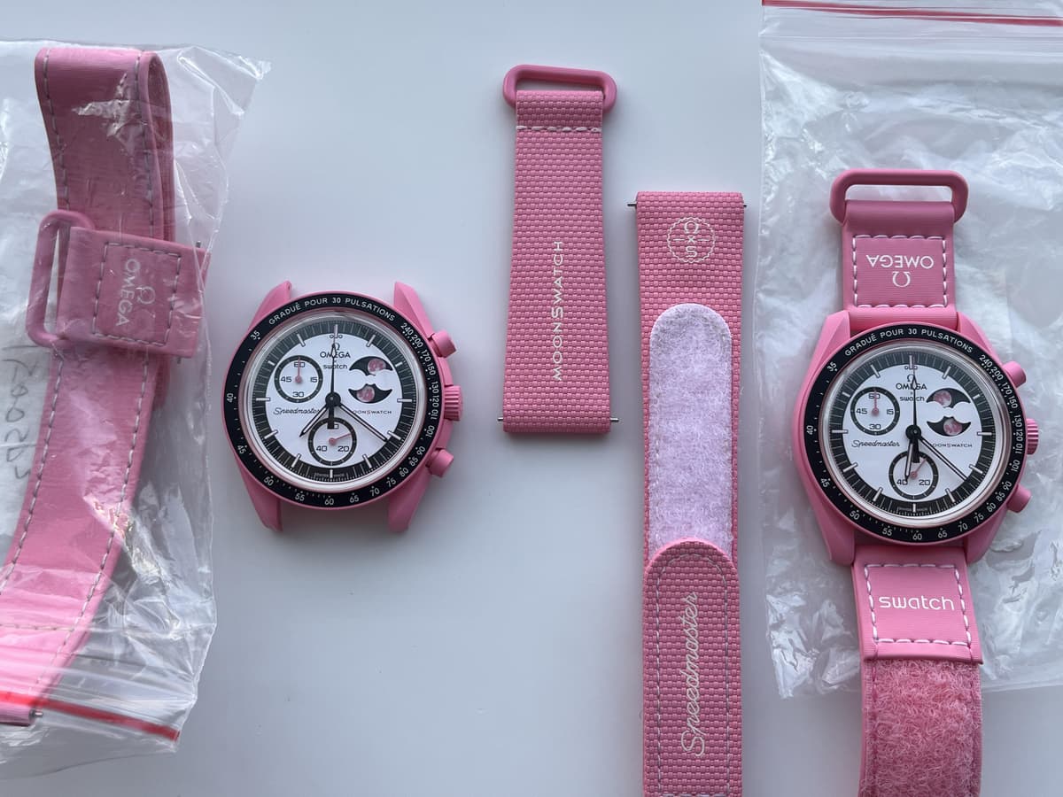 [WTS/WTT] Omega x Swatch Mission to the Pink MoonPhase (x2)
