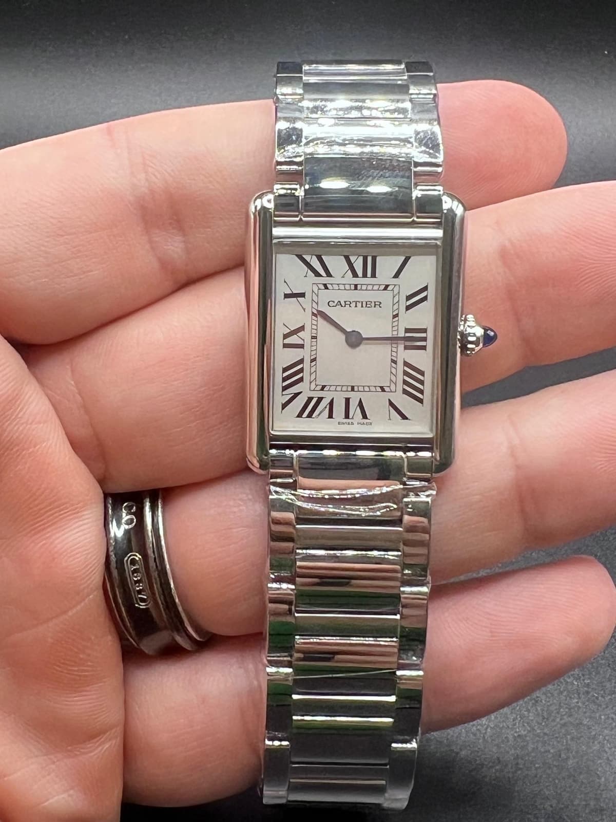 [WTS] Cartier Tank Must Large 8/21 B&P Ref: WSTA0052 $2,999.00