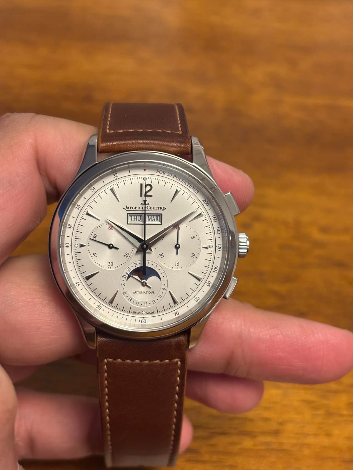 [WTS] Jaeger LeCoultre Master Control Chronograph Calendar on bracelet. Full Set. Warranty through June 2029. $13,250