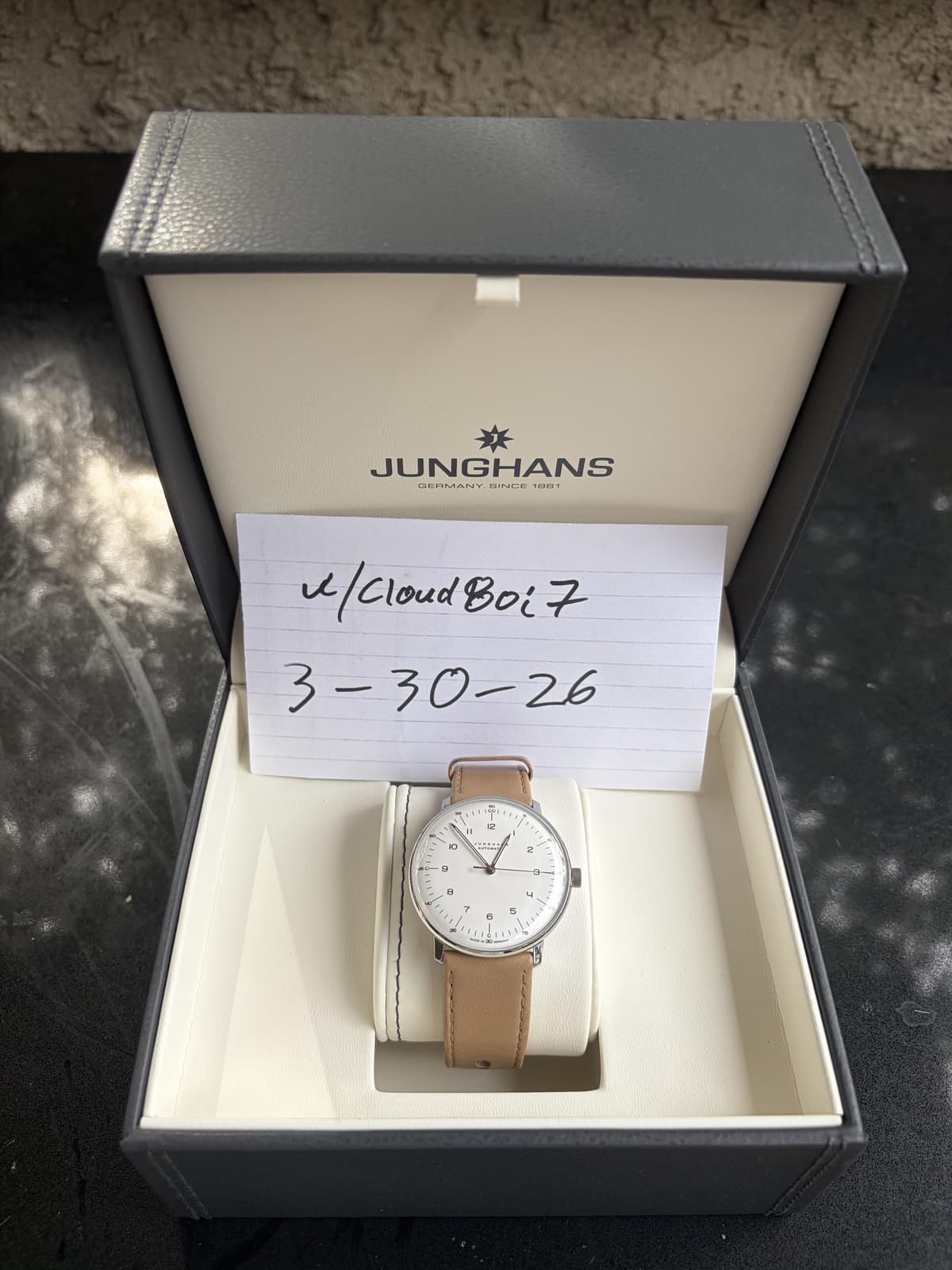 [WTS] Junghans Max Bill Auto 38mm Sapphire | Ref. 27/3502.02 | Box + Manuals | Paypal G&S | Shipping included | CONUS only