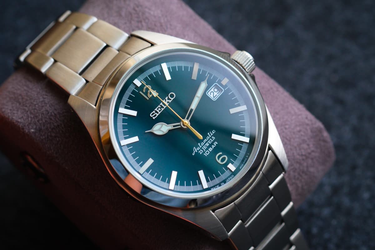 [WTS] Seiko Tictac SZSB036 Limited Edition Deep Green Dial Like New Full Box + Seiko Leather Strap | 590$