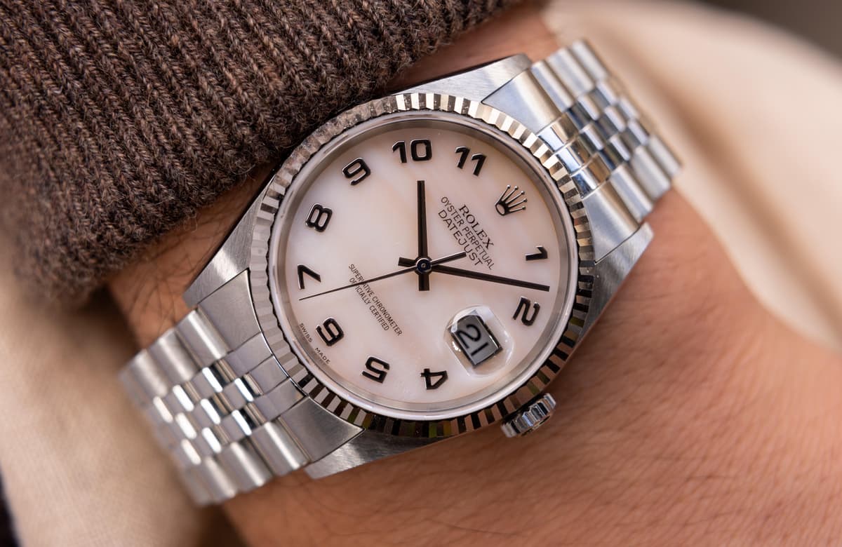 [WTS] 1999 Rolex Datejust Ref. 16234 | Salmon Mother of Pearl Dial | Excellent Condition