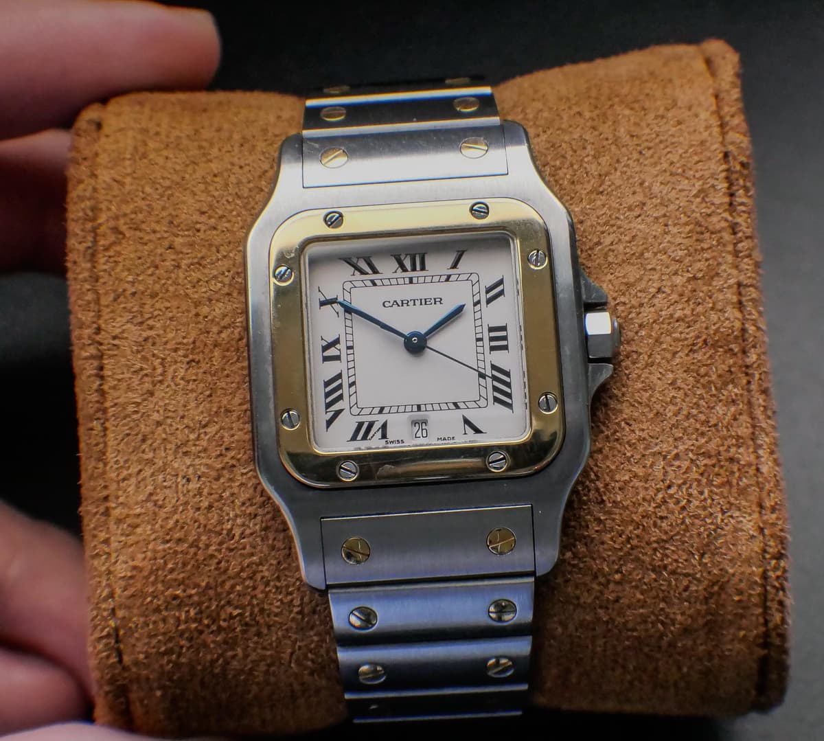 [WTS] Cartier Santos Galbee 1566 Two Tone - $4800 SHIPPED