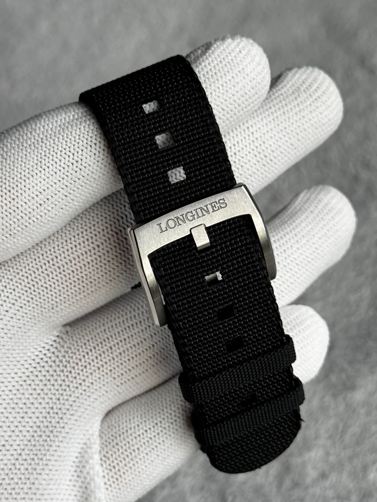 [WTS] Longines 21mm Anthracite NATO Strap L682165034 (For 40mm Spirit Titanium)