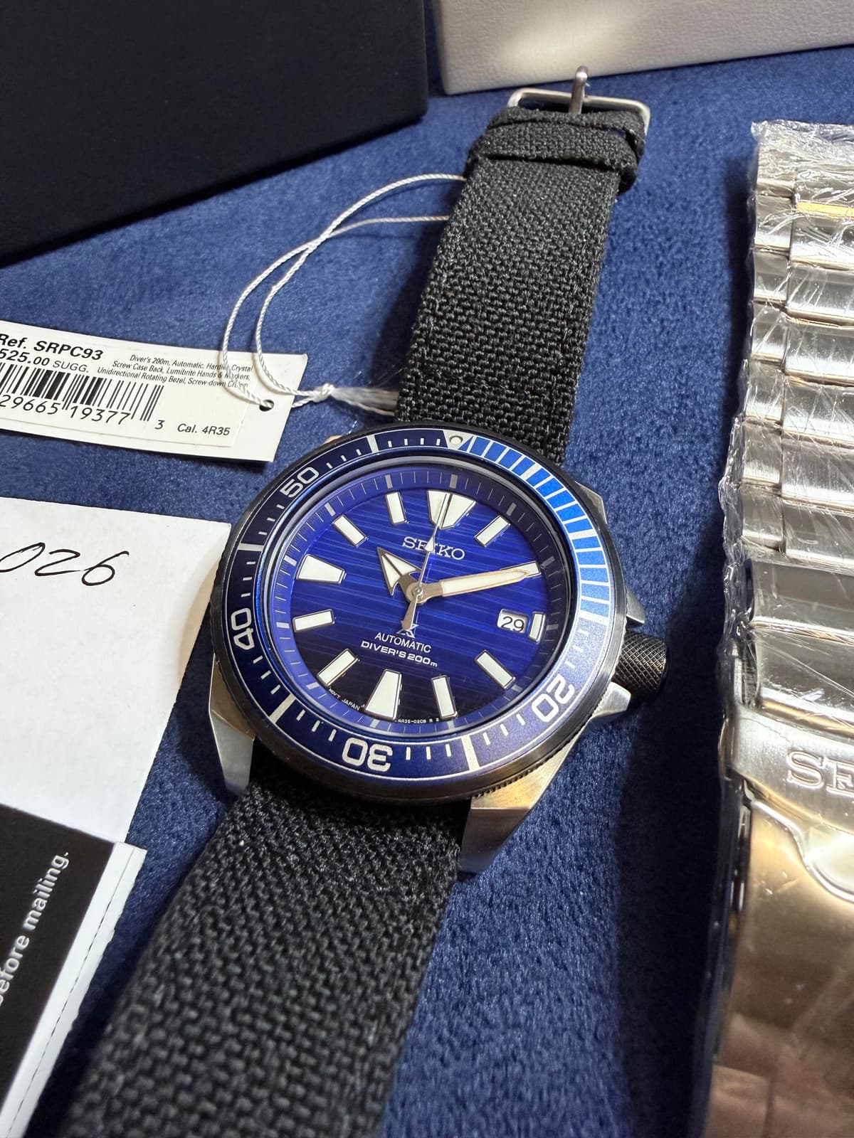 [WTS] Seiko SRPC93 Samurai Save the Ocean $320