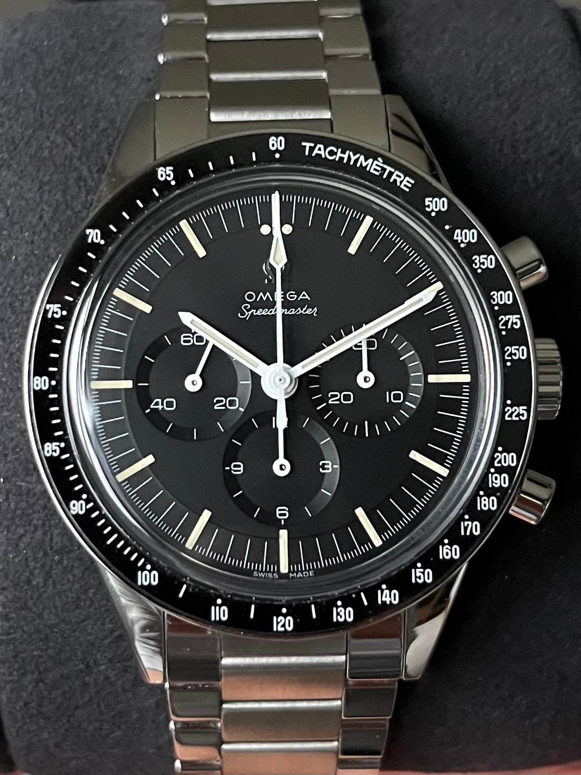 [WTS] Omega Speedmaster Calibre 321 - Ed White - Black Dial - 39.7mm - 311.30.40.30.01.001 - Full Set