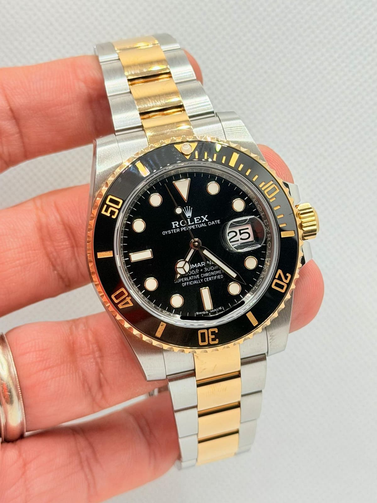 [WTS] Rolex Submariner 2 Tone 40mm Ref:116613LN 🔥Preowned 2018, $13.9k+✈️🔥