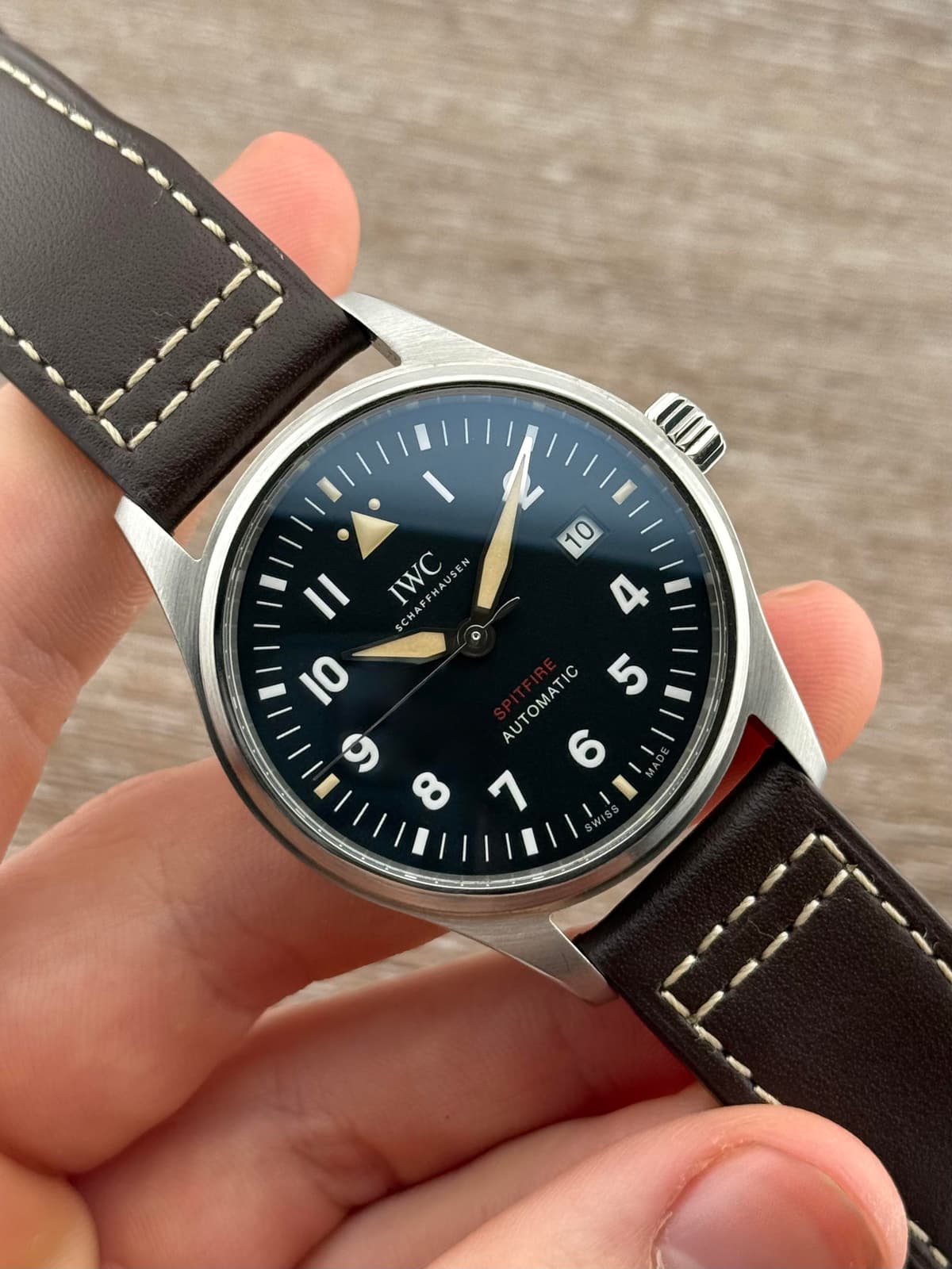 [WTS] IWC Pilot Spitfire IW326803 - 39mm - Full Kit - Fresh Service!