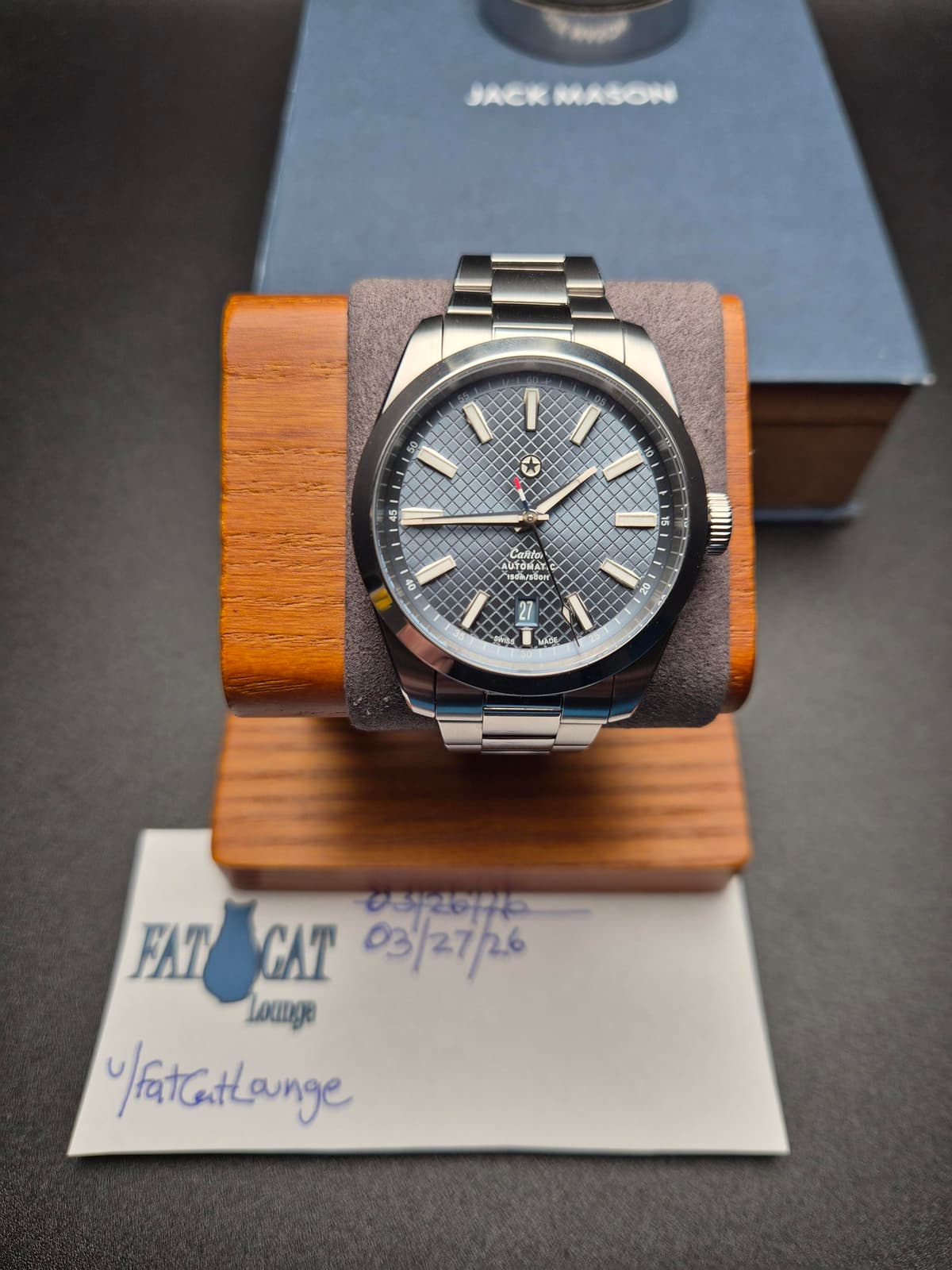 [WTS] Jack Mason Canton - Slate Dial