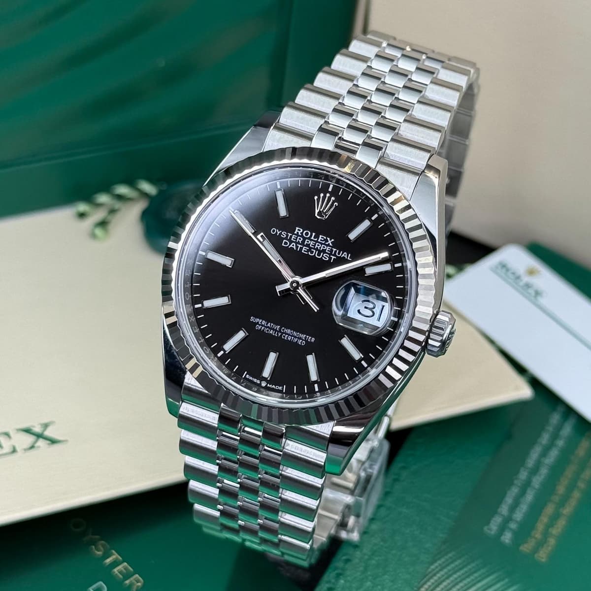 [WTS] Rolex Datejust 36 Jubilee Bracelet with Fluted Bezel Ref 126234