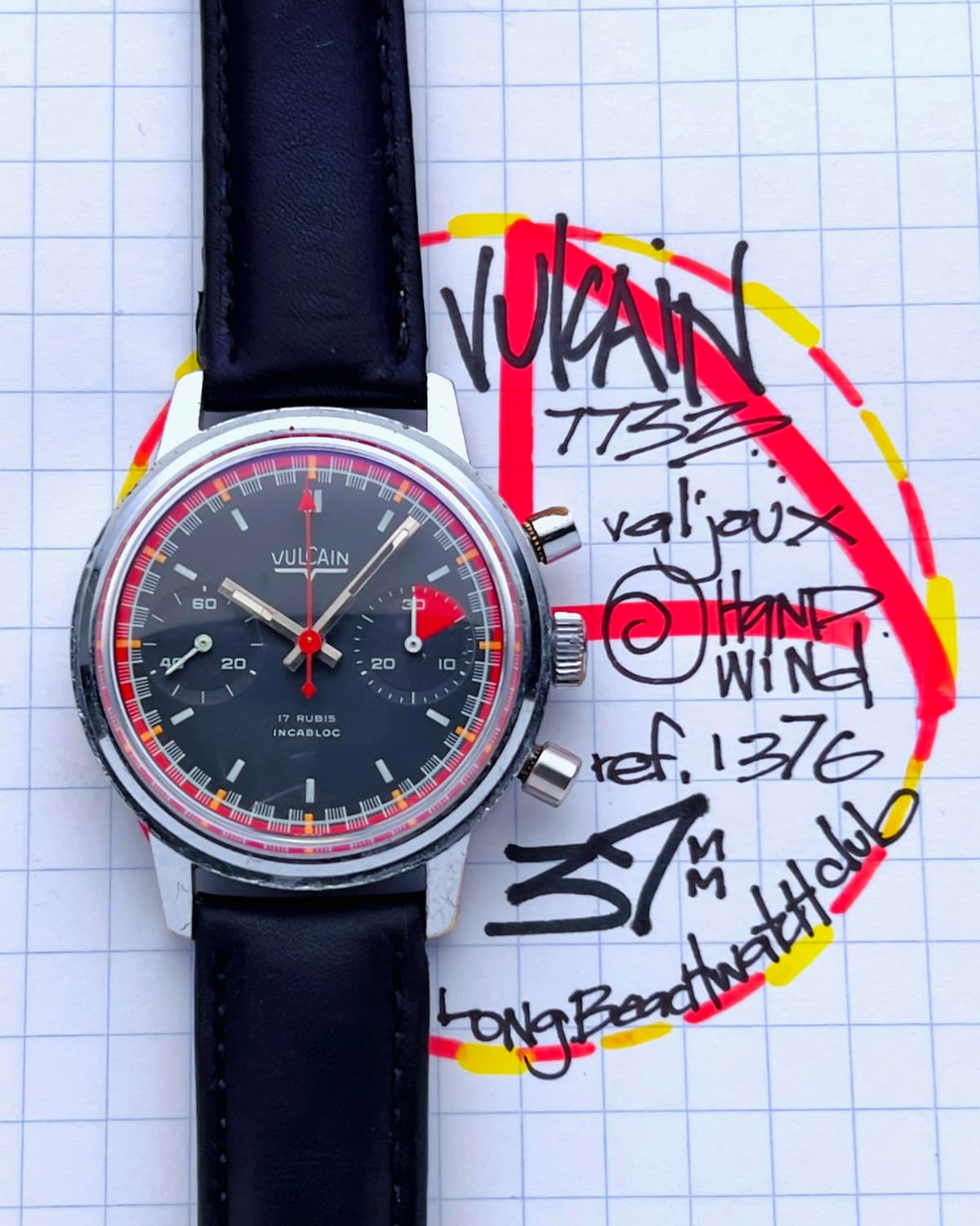 [WTS] Vulcain Chronograph ref. 1376 Valjoux Cal. 7733