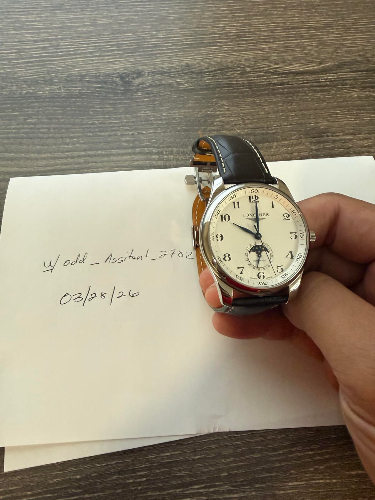 [WTS/WTT] Longines Master Collection 2023 Moonphase excellent cond $1350