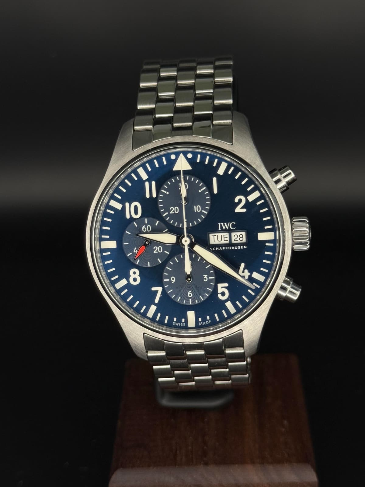[WTS] IWC Pilot Chronograph IW377717 COMPLETE SET