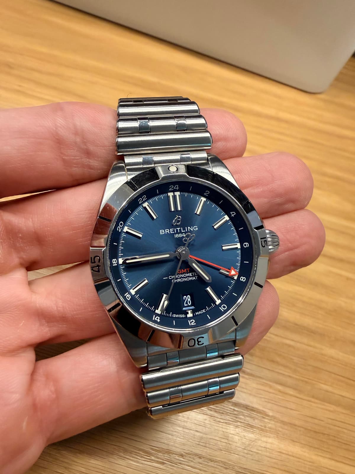 [WTS] PRICED TO FLY ✈️ Breitling Chronomat GMT 40 Blue – Ref A32398