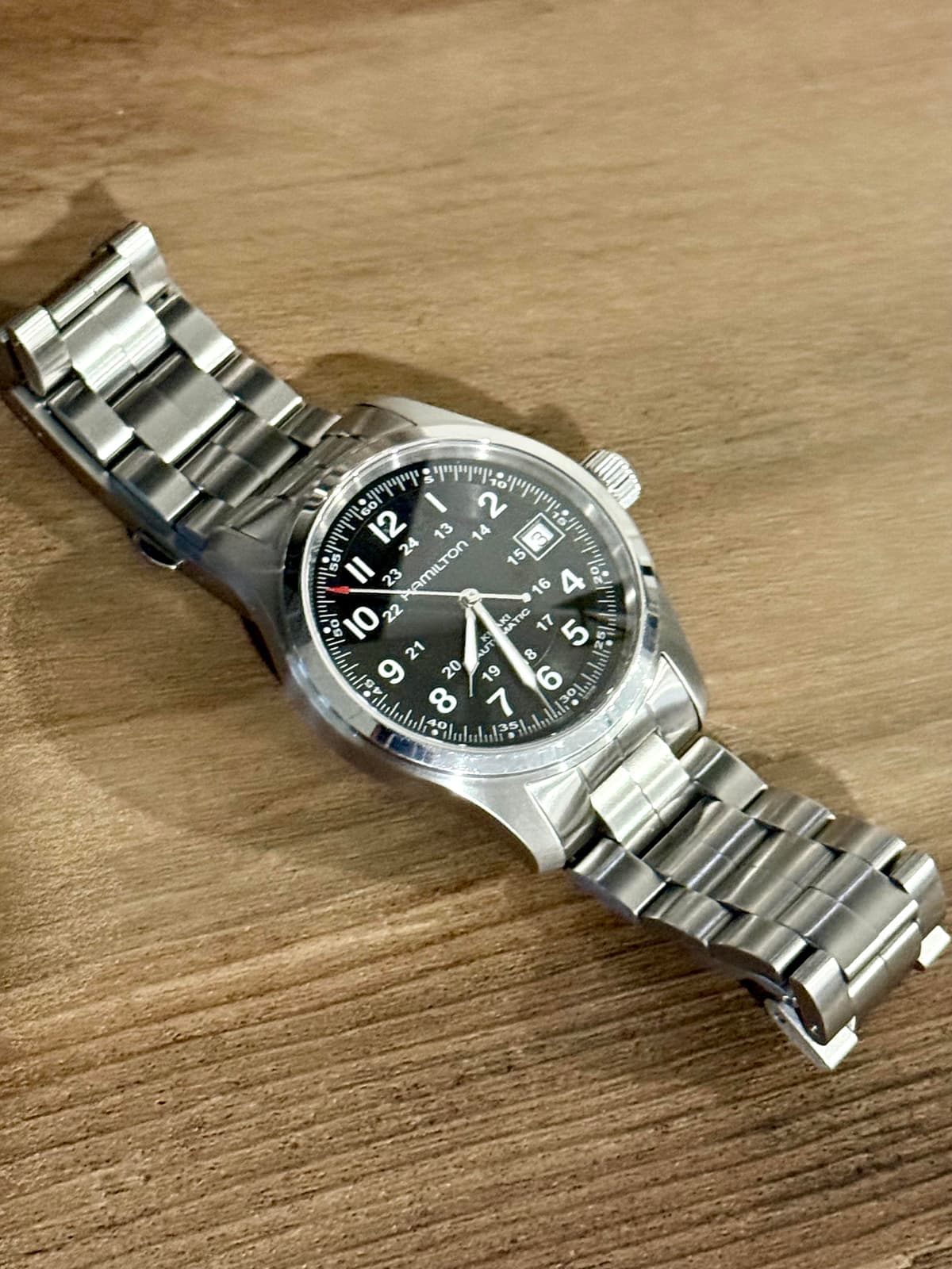 [WTS] Hamilton Khaki Field Auto 38mm (H70455133) – OEM Bracelet