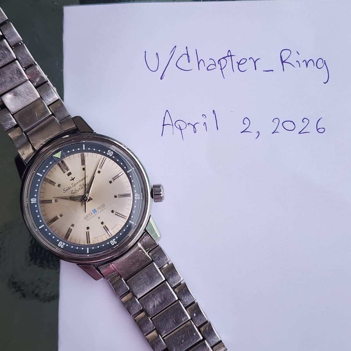 [WTS] 1964 Seiko Sportsmatic SilverWave 69799 (30-Proof) - Stunning Patina, Perfect Inner Bezel & Freshly Serviced