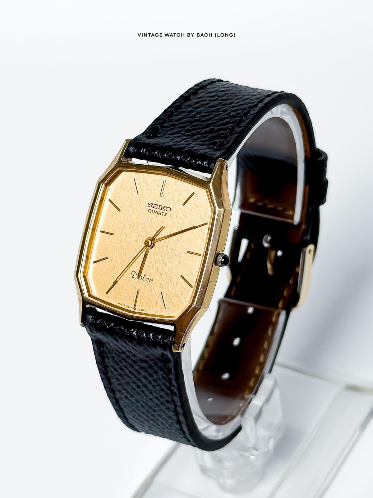 [WTS] Seiko Dolce 9531-5030 Gold Tank / Rectangle Watch - Price includes shipping + import duties + taxes (DDP)