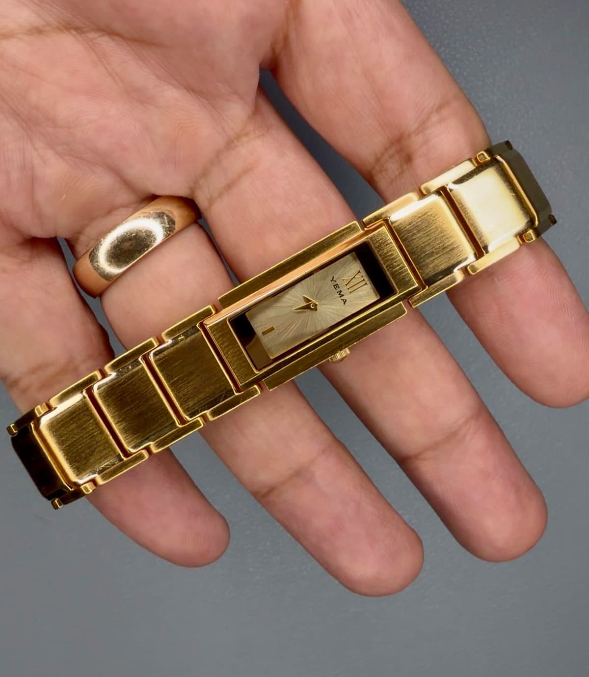 [WTS] Vintage Ladies Yema Paris Tank in Gold - $177 [US]