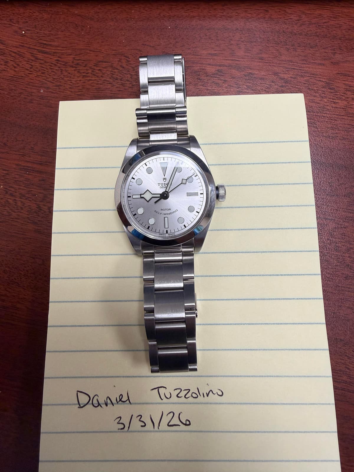 [WTS] Tudor Black Bay 36 Silver Smiley M79500 $2000