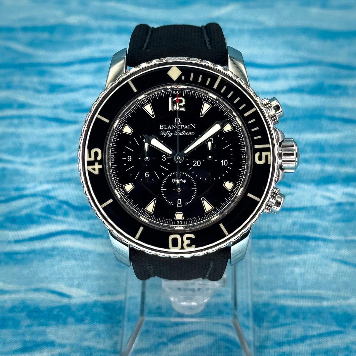 [WTS] 2023 Blancpain Fifty Fathoms Chronographe Flyback 45mm 5085F-1130-52B - Full Set