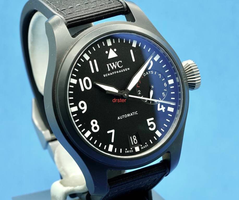 FSOT: IWC BIG PILOT 46 TOP GUN PVD IW502001