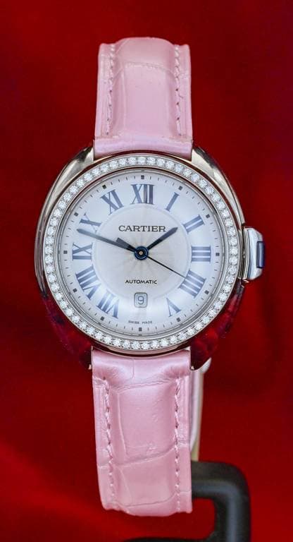 CARTIER Cle De Cartier Diamond Bezel