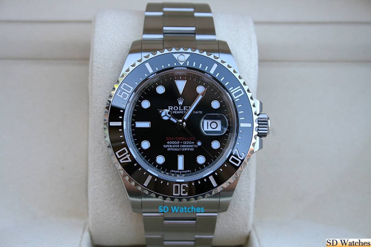 FS: ROLEX 126600 SEADWELLER WATCH RED SD43 WATCH