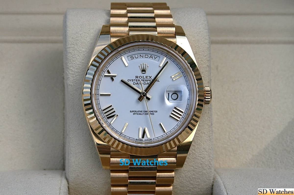 FS: ROLEX 228238 DAY DATE WATCH 40MM 18K YELLOW GOLD PRESIDENT