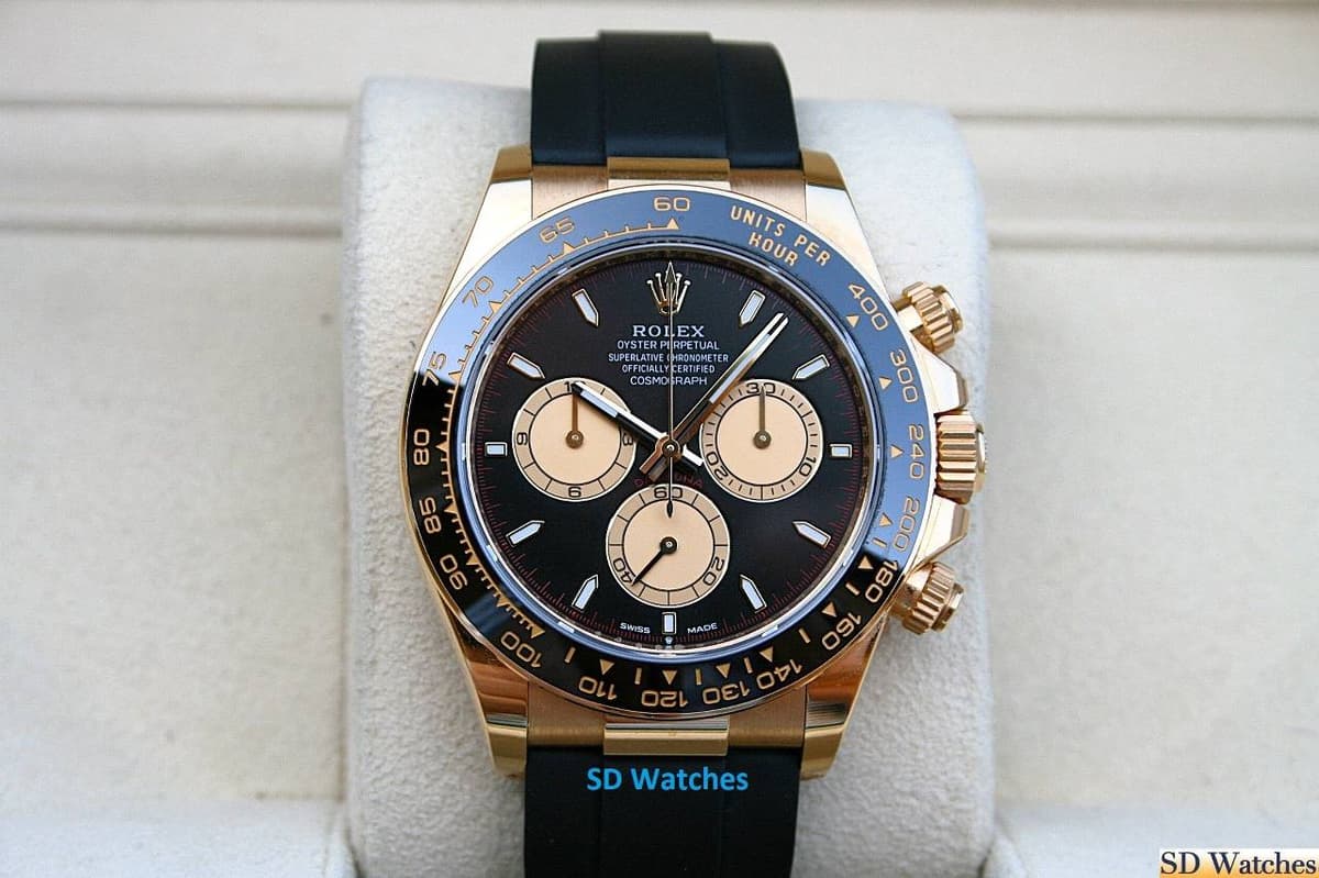 FS: ROLEX 126518 DAYTONA WATCH 18K YELLOW GOLD OYSTERFLEX
