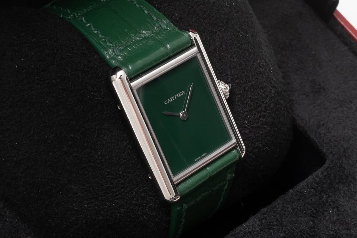 FSOT: Cartier Tank Must Green Large WSTA0056 Warranty