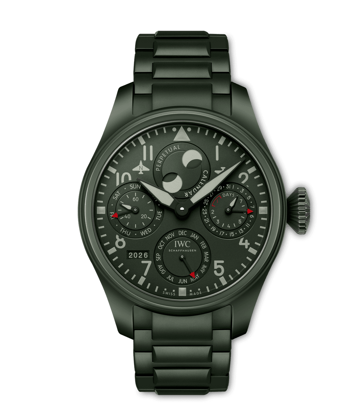 IWC IWC Big Pilot’s Watch Perpetual Calendar TOP GUN Woodland