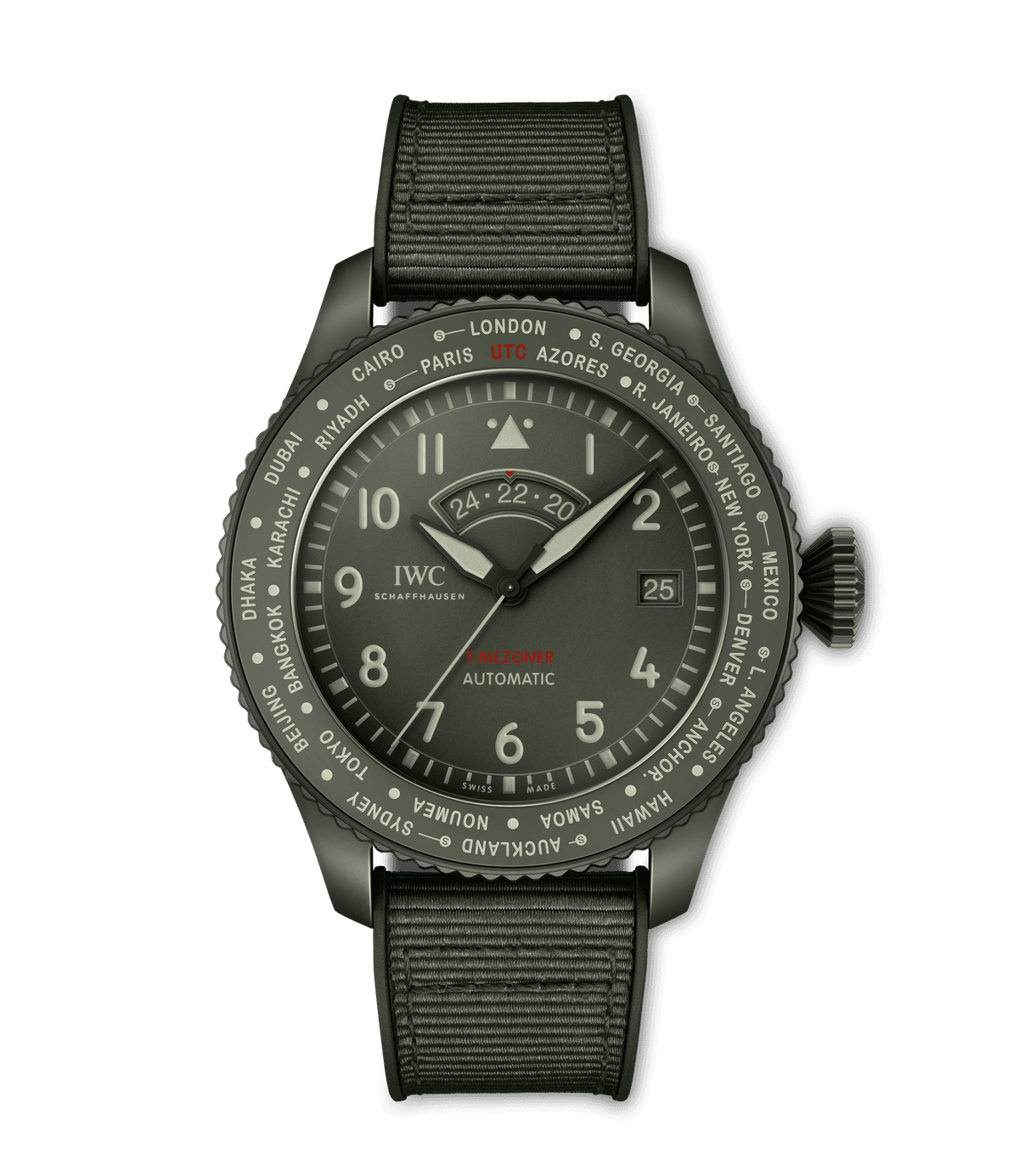 IWC IWC Pilot’s Watch Timezoner TOP GUN Woodland