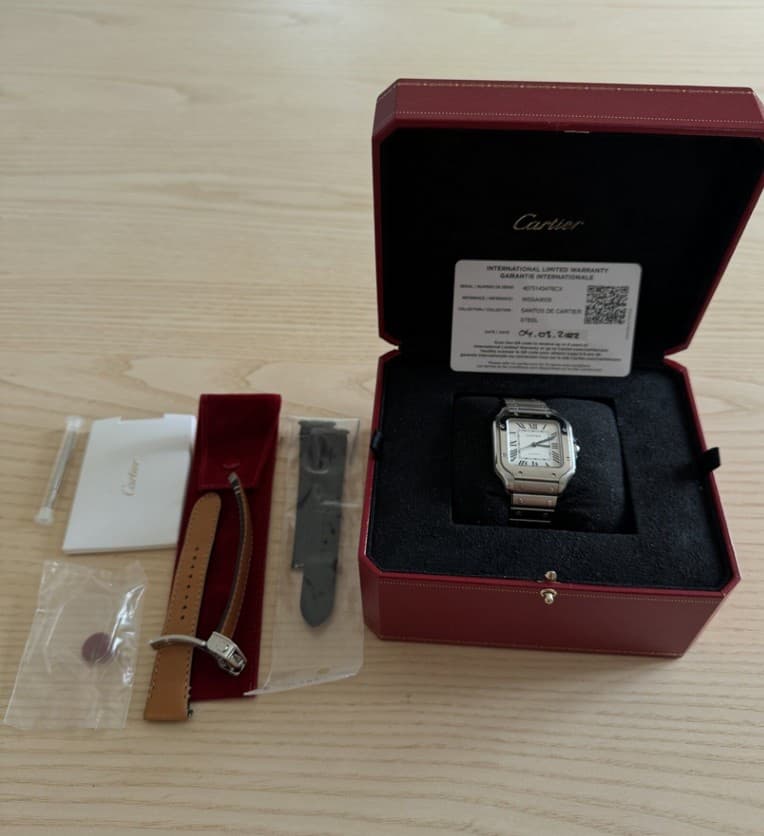 FS: Cartier Santos Medium WSSA0029