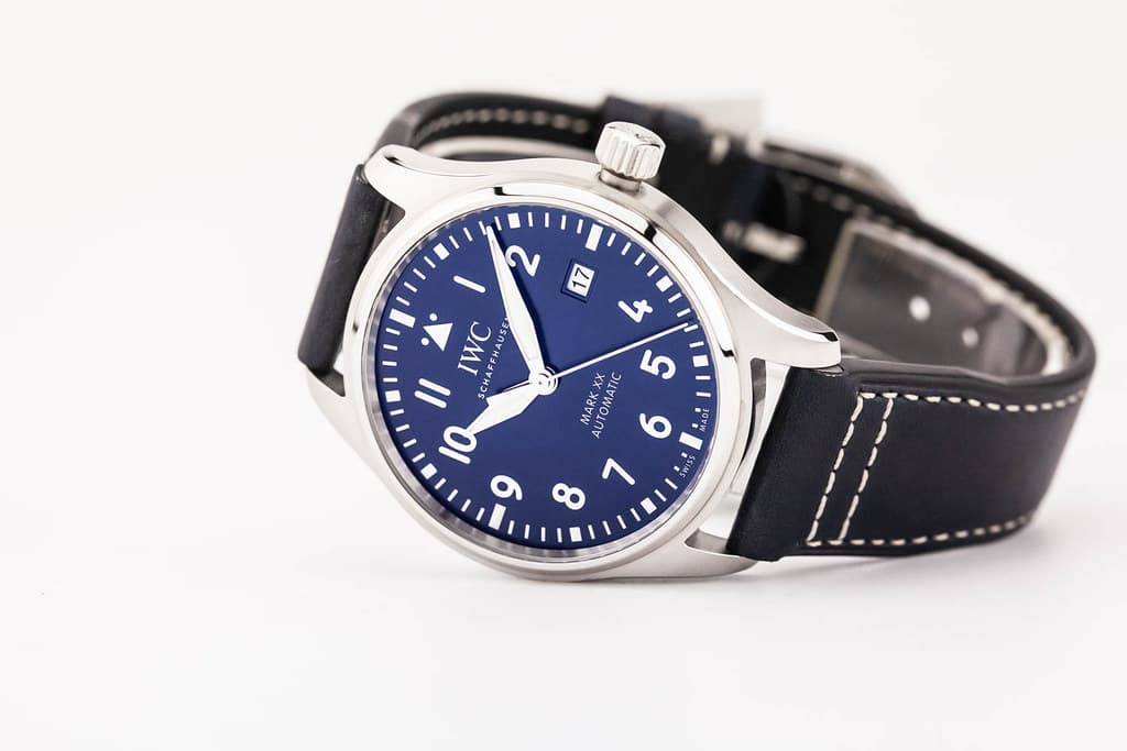fsot - IWC Pilot's Watch Mark XX - Blue Dial - Leather - IW328203 ( unworn / 2026 )