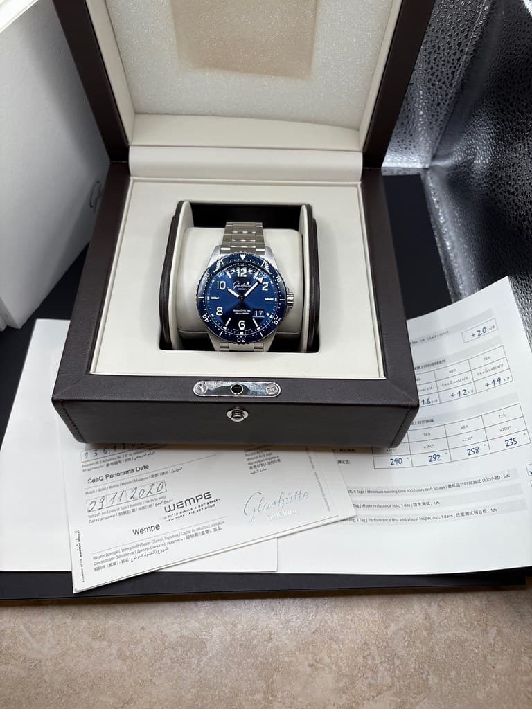 FS: Glashutte Original SeaQ Pano Date: $7400 shipped