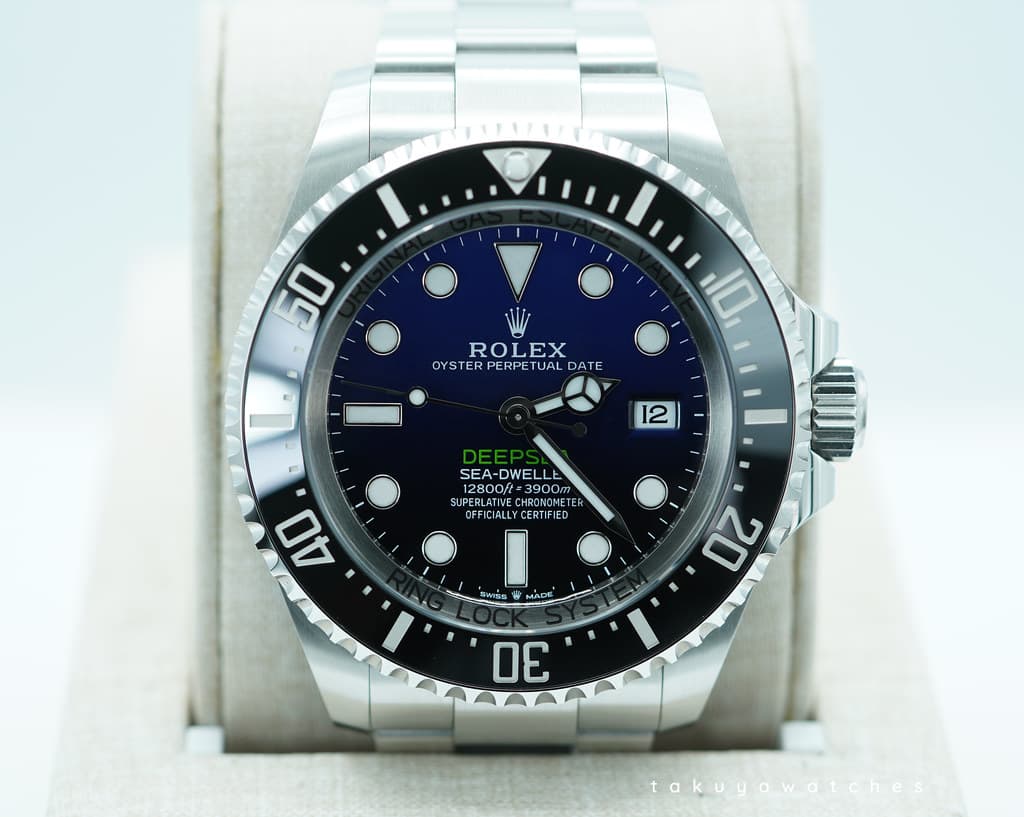 FSOT: Rolex 136660 DEEPSEA D BLUE DIAL JAMES CAMERON 2024 WARRANTY COMPLETE SET
