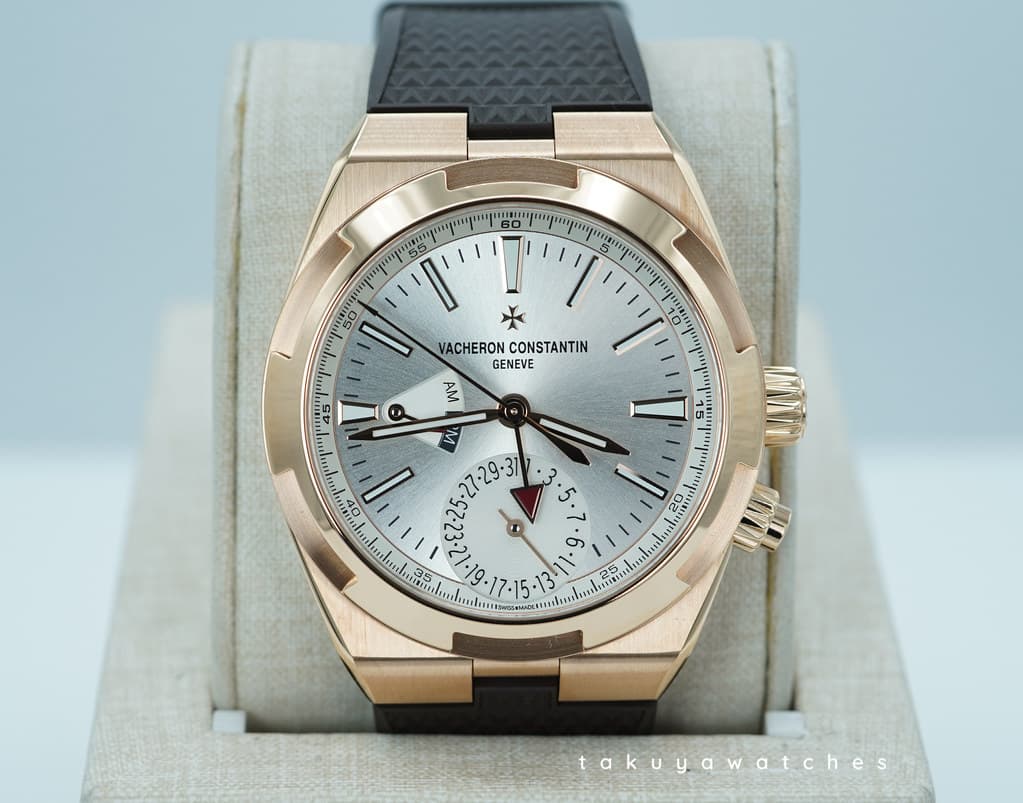 FSOT: Vacheron CONSTANTIN OVERSEAS DUAL TIME 7900V ROSE GOLD 2023 WARRANTY FULL SET