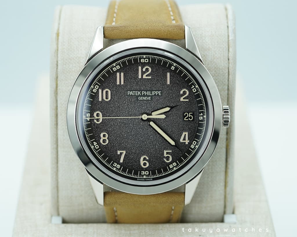 FSOT: Patek PHILIPPE 5226G CALATRAVA WHITE GOLD CHARCOAL GRAY DIAL 2024 FULL SET