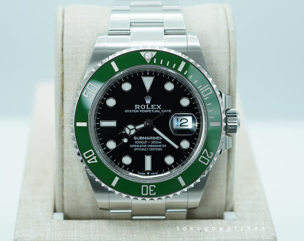 FSOT: Rolex 126610LV SUBMARINER 41 GREEN MARK 2 BEZEL BLACK DIAL 2024 FULL SET