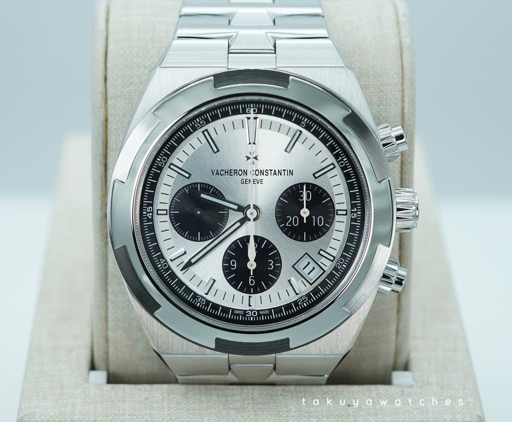 FSOT: Vacheron CONSTANTIN OVERSEAS CHRONOGRAPH 5520V PANDA DIAL 2024 NEW MODEL