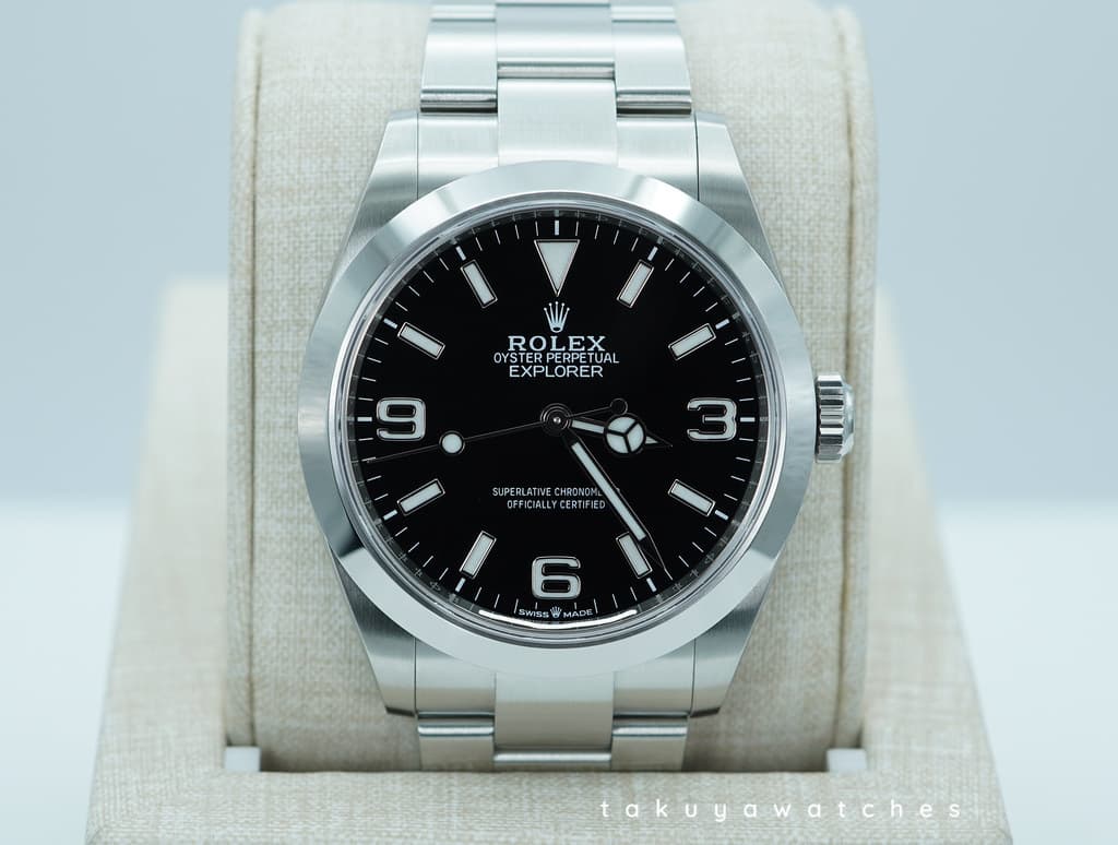 FSOT: Rolex 224270 EXPLORER FULL LUME DIAL NEW MODEL 40MM 2024 WARRANTY FULL SET