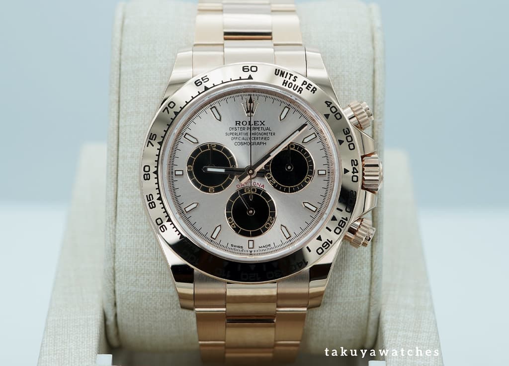 FSOT: Rolex 126505 DAYTONA 18K ROSE GOLD SUNDUST DIAL NEW MODEL 2024 FULL SET