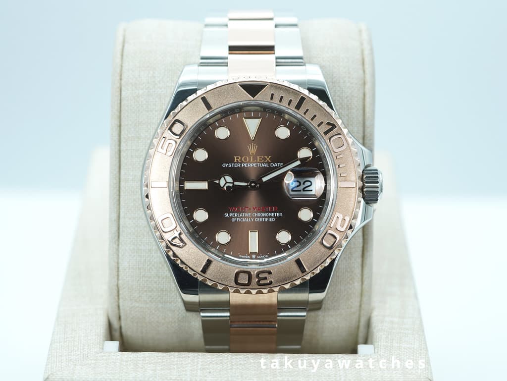 FSOT: Rolex 126621 YACHTMASTER 18K ROSE GOLD STEEL CHOCOLATE DIAL 40MM 2025 FULL SET