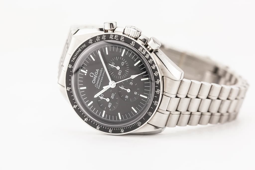 fsot - Omega Speedmaster Moonwatch Hesalite - 3861 - 310.30.42.50.01.001 (excellent)