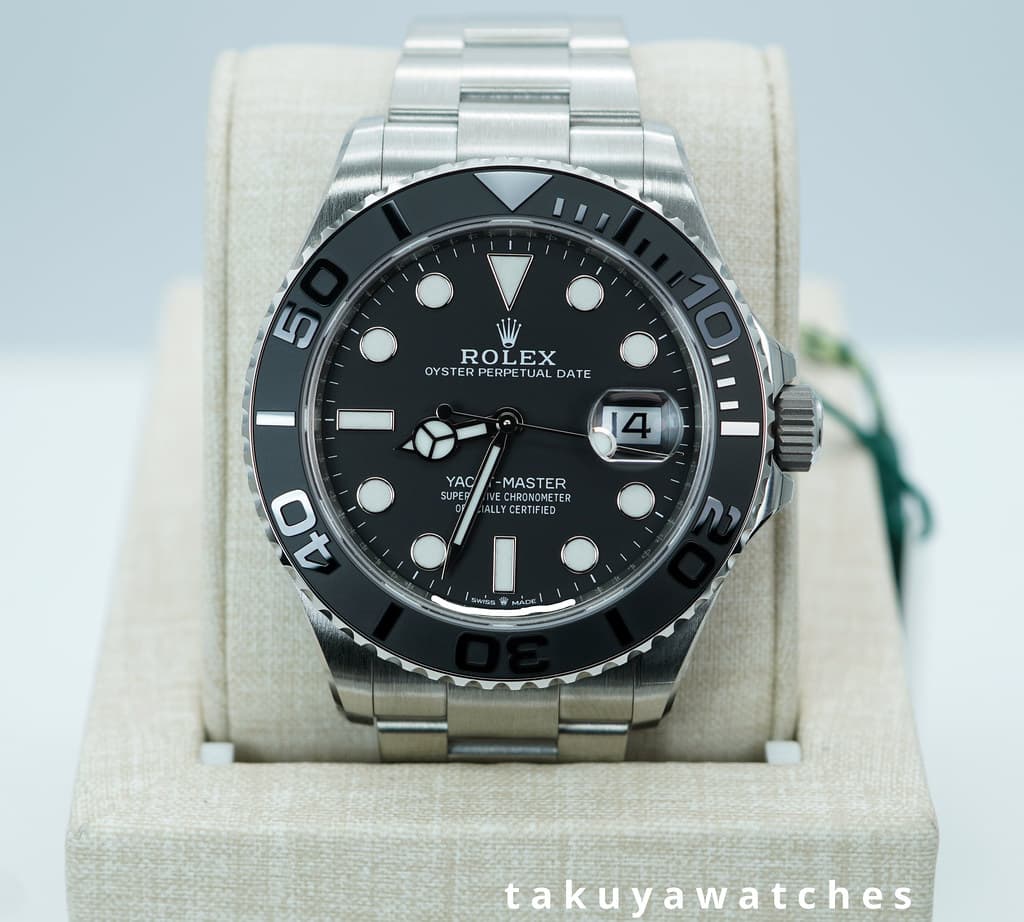 FSOT:BNIB Rolex 226627 YACHTMASTER 42 RLX TITANIUM CERAMIC BEZEL 2026 COMPLETE SET