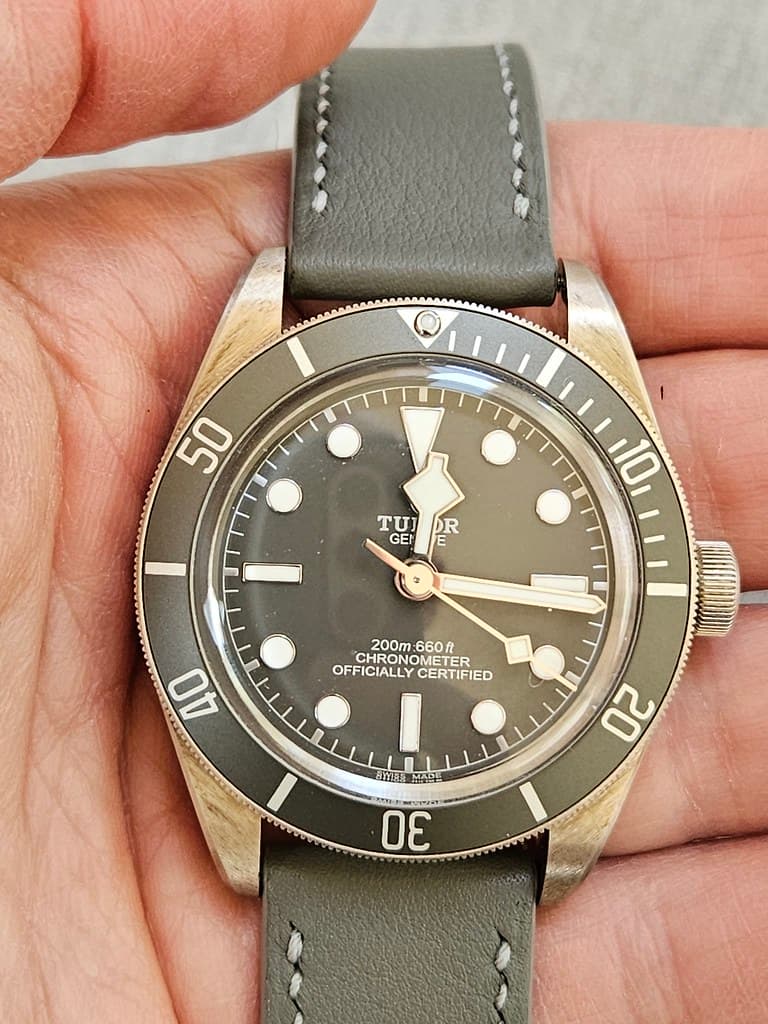 Tudor Silver 925 Black Bay BB 58 Full Set Box and Papers