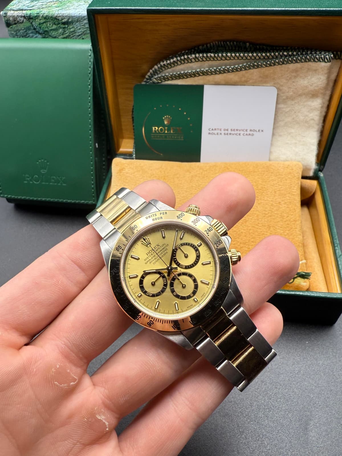 [WTS] Rolex Daytona 16523 S Serial Box and 2025 RSC 15,500 [USA]
