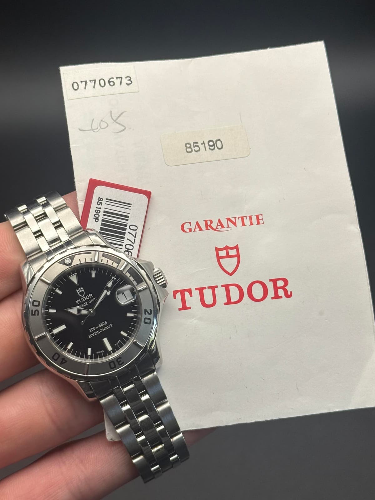[WTS] Tudor Prince Date Hydronaut 85190 Papers 1,900 [USA]