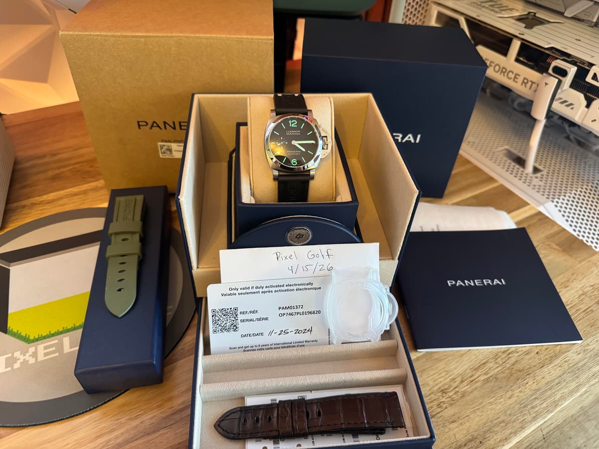 [WTS] Panerai Luminor Quaranta PAM01372 - Full Set - Like New - $6,800